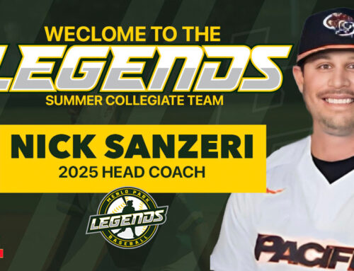 Menlo Park Legends Announce Nick Sanzeri as Head Coach for Summer 2025 Season